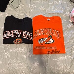 Lot of 2 OK State T Shirts